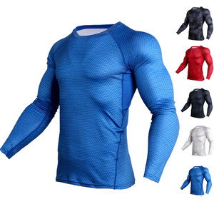 Wholesale High Quality Custom logo Breathable Quickdry Oversize <b>Long</b> <b>Sleeve</b> <b>Gym</b> T-shirt for <b>men</b> - Product Image 1