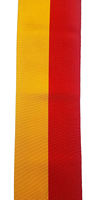 Ruban moiré sur mesure, vente en gros OEM, rubans de médailles à rayures classiques personnalisés, rubans de récompenses avec couleurs personnalisées