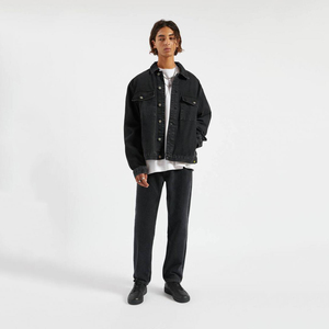 Top Quality Breathable And Quick Dry Men Denim Jacket Men OEM Denim Finished Casual Formal Men's Jackets - Product Image 2