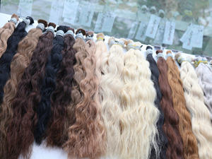 Extensiones de cabello Remy virgen de alto grado 10A, todos los colores, onda Natural sedosa, gran venta al por mayor, a granel, Vietnam, envío rápido, toda la longitud - Product Image 4