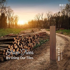 เนื้อไม้พอร์ซเลนขนาด20x120ซม. พื้นผิวกันลื่น - Product Image 5