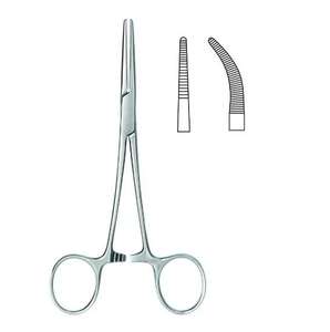Collin คีมแต่งตัวตรง20ซม. เครื่องมือผ่าตัดทั่วไปแบบใช้ไฟด้วยมือ - Product Image 1