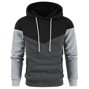 Nouveau Style Mode Streetwear Hiver 410gsm Poids Lourd Brodé Surdimensionné Quarter Zip Hommes Hoodies - Product Image 6