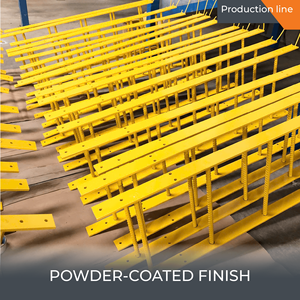 Escalera de plataforma de trabajo rodante HECHA EN VIETNAM - Product Image 3