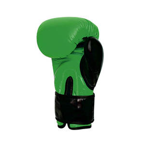 Guantes de Boxeo con Cierre de Velcro, Muñeca con Cordones, Cuero Vacuno, Absorben la Humedad, Guantes de Entrenamiento de Kick Boxing - Product Image 5