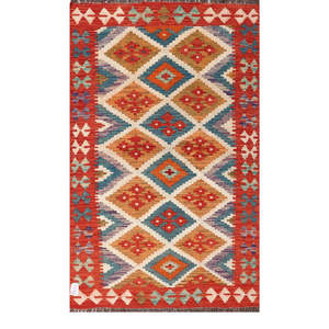 Maimana Afghanistan Kilim <b>Rug</b> 152 X 95 cm <b>Area</b> <b>Rugs</b> & <b>Sets</b> - Product Image 1