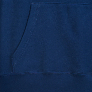 Pull à capuche d'hiver personnalisé de gros, poche avant, logo, couleur unie, polyester/coton, haute qualité pour unisexe - Product Image 5