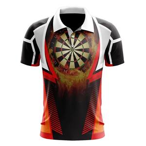 2025 Top Qualité Conception Personnalisée Sublimation Hommes Dart Chemises Oem Service Sublimation Polo T Shirt Dart Chemises pour L'équipe - Product Image 1