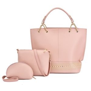 Nouvelle mode, sac à bandoulière de luxe imperméable pour femme, sac messager, sac à main pour maman, ensemble de 3 pièces, doublure en polyester, 2026 - Product Image 5