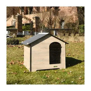 Caseta para perros resistente externa laminada HPL de alta calidad hecha en Italia - Product Image 1