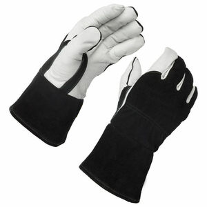 Conception de pointe personnalisée Meilleure vente Gants de sécurité en cuir de qualité supérieure de soudage en gros Résistance à la chaleur Conçu à des prix raisonnables - Product Image 1