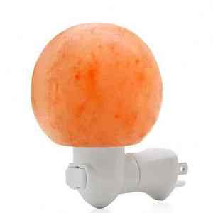 Mini lámpara de pared de sal del Himalaya rosa de cristal Natural tallada a mano, purificador de aire, decoración del hogar, artesanía Anwar - Product Image 5