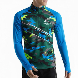 Top Quality Breathable <b>Compression</b> <b>Shirt</b> for Men Custom Logo Casual Solid Pattern Long Sleeve with O-Neck - Product Image 1