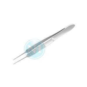 Pinzas de Fijación Especializadas con Dientes 1x2 y Plataformas de Anudado para un Control Preciso de la Sutura en Cirugía - Product Image 3