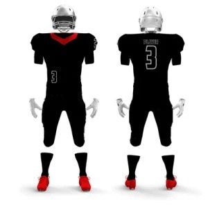 OEM 2024 Ropa deportiva cómoda para jóvenes Mejor precio Uniforme Venta al por mayor Mejor precio Camisetas de fútbol americano Transpirable - Product Image 4