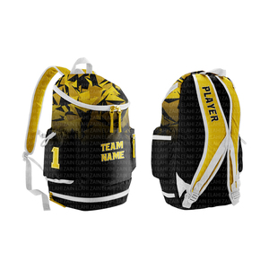 2026 Unisex OEM ODM Sports Sublimated Backpack Light Weight Polyester Lined Book <b>Bag</b> Strap School Travel Business Sports Custom - Product Image 6
