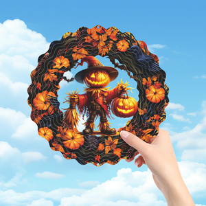 Hiện Đại 10 Inch Halloween Kim Loại Gió Spinner Cho Trong Nhà Vườn Treo Trang Trí Nhà Máy Cổ Điển Ngoài Trời - Product Image 2