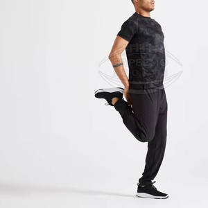 Camiseta Deportiva para Hombre, 100% Algodón, Transpirable, Ecológica, de Secado Rápido, Manga Corta, para Entrenamiento Físico y Actividades al Aire Libre - Product Image 3