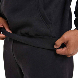 High Quality 100% Cotton Fleece <b>Pullover</b> <b>Men</b> Hoodies Streetwear Tracksuits Heavyweight Puff Printing Pocket Regular Fit Casual - Product Image 2