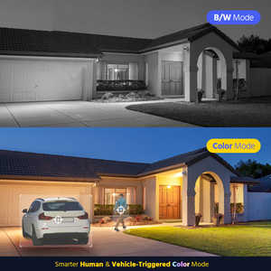 Annke 3K 5MP 4 cái thiết lập cho kinh doanh giám sát TVI Analog CCTV Camera với ánh sáng kép thông minh 30m IR Microphone Camera An Ninh - Product Image 3