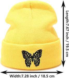 Gorro de invierno Unisex de alta calidad, diseño liso, hecho a medida en Pakistán, gorros a precio barato al por mayor - Product Image 5