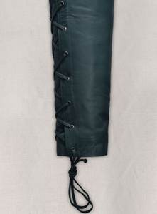 Pantalon en cuir léger de haute qualité 100% avec tissu à séchage rapide Design décontracté de longueur régulière - Product Image 5