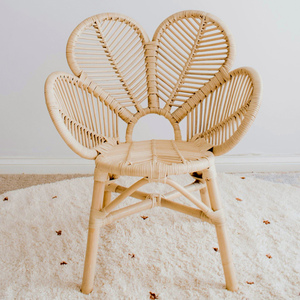 Sillas de ratán Peacock para decoración de habitaciones infantiles, silla de mimbre para niños pequeños de excelente calidad. - Product Image 1