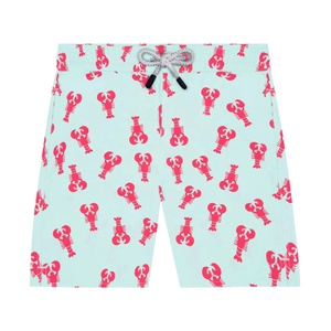 Maillot de bain d'été High Street imprimé personnalisé pour hommes 100% short en maille à motif solide en polyester pour sublimation - Product Image 1