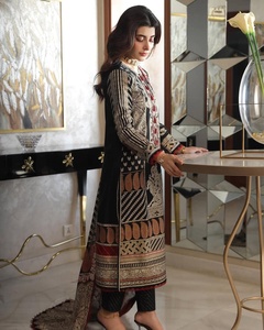 2025-2026 vestido de trabajo Formal moderno de calidad impresionante para mujer último algodón Salwar Kameez para fiesta 01035 - Product Image 5