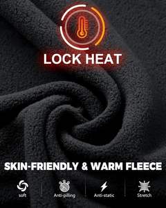 Veste polaire de chasse pour homme, qualité supérieure OEM, pour randonnée en plein air, hiver, chaude, fermeture éclair intégrale, multi-poches, sweat-shirt. - Product Image 2