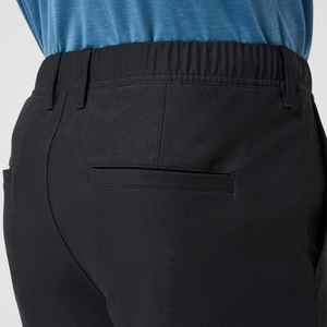 Shorts d'été décontractés pour hommes 100% coton Taille haute Multi-poches Plage Board Coupe ample Couleur unie à la mode - Product Image 6