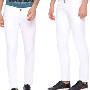 Jeans pour hommes avec logo imprimé sur mesure, en vente / prix de gros, couleur personnalisée, pantalons en jean pour hommes - Product Image 6