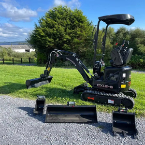 MAC CX12-6 micro digger. 1.2 Ton operating weight. Breaker and <b>rake</b> attachment options in stock - Product Image 1