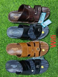 Handmade người đàn ông và phụ nữ da Dép chống trơn trượt trượt thoáng khí Dép giá rẻ giá OEM chấp nhận Made <span class=keywords><strong>in</strong></span> Ấn Độ - Product Image 6