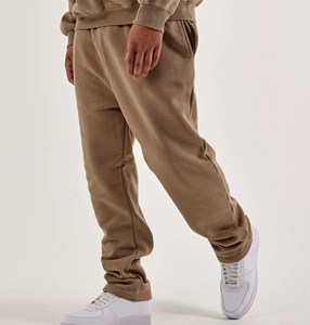 Pantalons de survêtement pour homme personnalisés, de haute qualité, décontractés, tissu doux et confortable, streetwear, coupe régulière, OEM ODM, vente en gros d'usine - Product Image 2