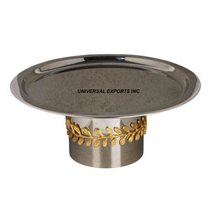 Bandeja de Chocolate de acero inoxidable hecha a mano, bandeja decorativa ecológica de lujo, buena calidad, superventas, bandeja de Chocolate - Product Image 3