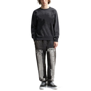 ชุดสเวตเตอร์คอกลมลำลองสำหรับผู้ชายสำหรับ2025ฤดูใบไม้ผลิและฤดูใบไม้ร่วงสวมใส่สบายน้ำหนักเบาระบายอากาศได้ดีใหม่ - Product Image 5