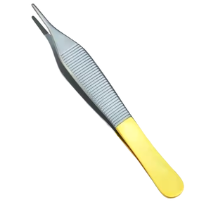 Pinzas de laboratorio quirúrgico de precisión para disección y manejo precisos Diseño ergonómico de acero inoxidable Premium Ideal - Product Image 5