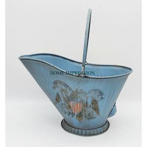 Curved Shape Fancy Metal Ash Coal <b>Bucket</b> Home and Garden Patio <b>Fire</b> Ash Coal <b>Bucket</b> Available Wholesale Best Seller Price - Product Image 6