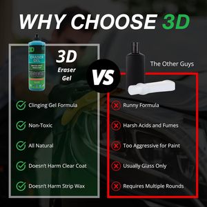 3D One Car Scratch & Swirl Remover, Composé de polissage et de lustrage hybride, Bouteille de 8 oz - Product Image 2