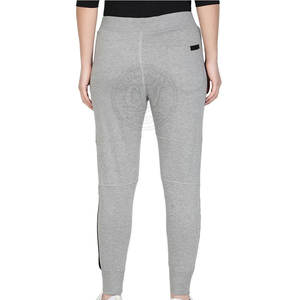 Ropa informal Cintura con cordón Precio razonable Nuevo Último pantalón de mujer al por mayor Servicios OEM Logotipo personalizado sólido - Product Image 3