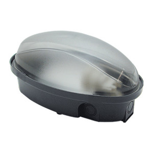 FME ART.62.721 PLAFONIERA OVALE NERO - Product Image 1