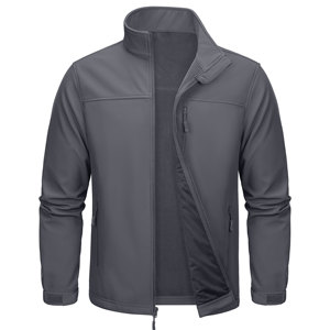 Chaqueta Softshell de Diseño Personalizado Ryan Pro Gear para Hombre, Cierre de Cremallera, Tela Transpirable con Logotipo Personalizado, Antibacteriana - Product Image 1