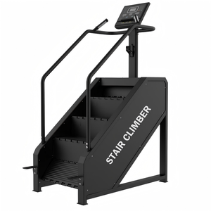 เครื่องออกกำลังกายคาร์ดิโอแบบขึ้นบันได CooSport สำหรับใช้ในเชิงพาณิชย์ พร้อมฟังก์ชั่นวัดอัตราการเต้นของหัวใจและหน้าจอสัมผัส - Product Image 2