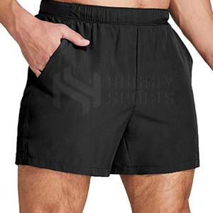 Pantalones cortos de gimnasio informales para hombre, ropa de fitness de material sólido, precio de fábrica, venta al por mayor en línea - Product Image 2