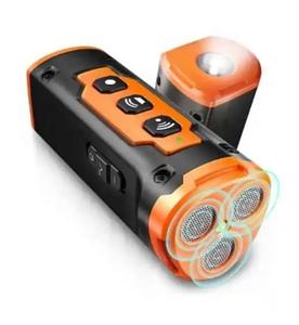 Dispositif de contrôle d'aboiement ultrasonique rechargeable en plastique à 3 modes réglables, orange, anti-aboiement pour chien, hélice, dissuasif pour animaux de compagnie, chien - Product Image 1