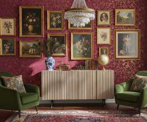 Buffet en bois massif fait à la main avec rangement pour la chambre à coucher, la salle à manger, le salon - Design moderne, meubles de maison - Product Image 1