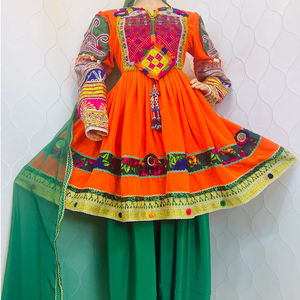 Tribal <b>Dress</b> With Custom Sizes Available 100% High Quality Afghani <b>Dress</b> <b>for</b> <b>Sale</b> Made in Pakistan - Product Image 2