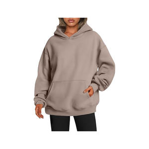 Ropa Fleece Cuello redondo Gimnasio Suéter Algodón Jumper Sudaderas de gran tamaño - Product Image 3
