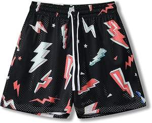 Wholesale Casual Sublimation Printing Jogger Running Blank Polyester <b>Men</b>'<b>s</b> Gym Custom Logo Basketball Mesh <b>Shorts</b> for <b>Men</b> - Product Image 6